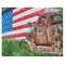 Diamond Art By Leisure Arts Patriotic Truck, 20"X16", Advanced Diamond Painting Kits For Adults - Diamond Art Kits a Relaxing Creative Craft Kit with Gems